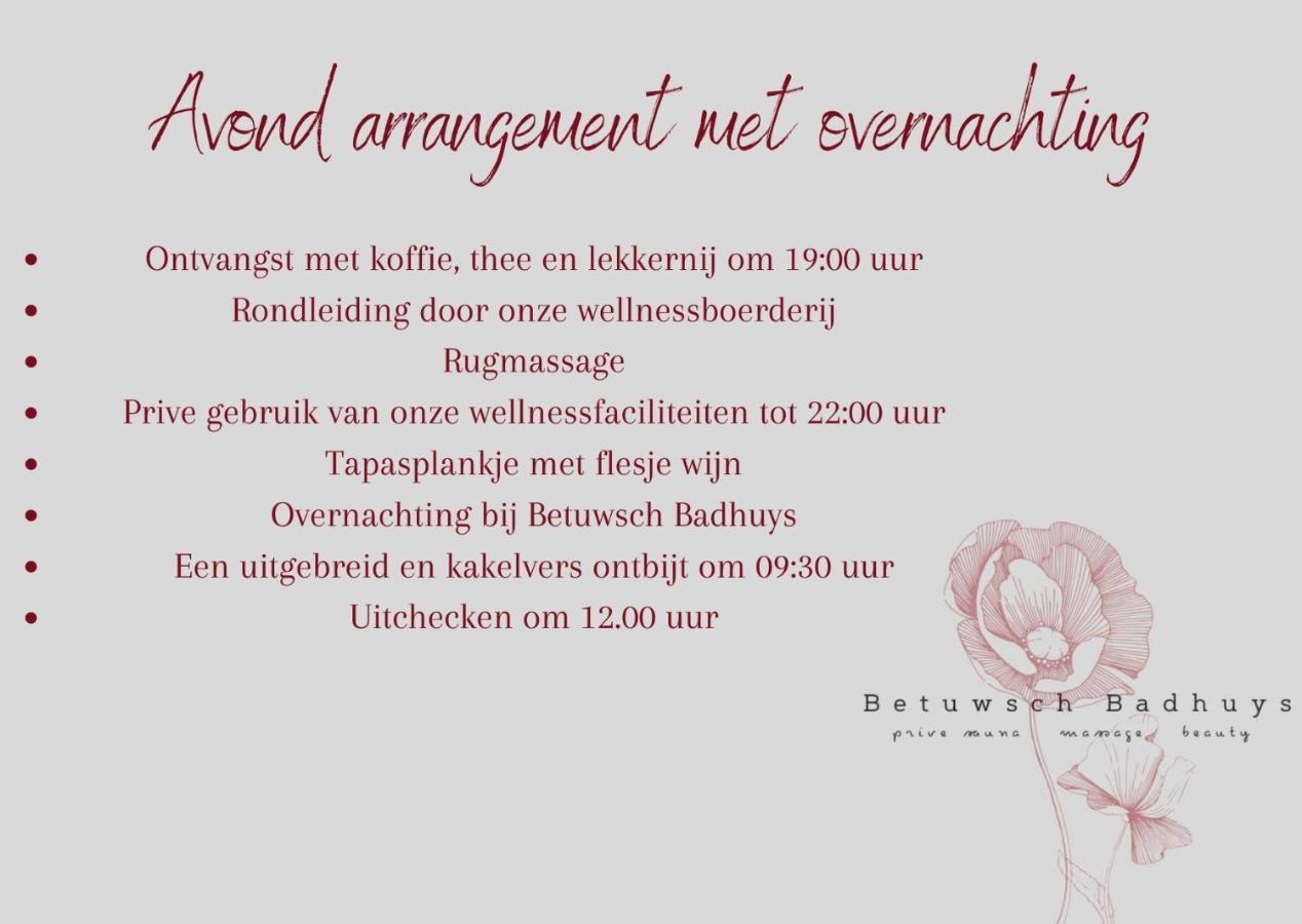 Betuwsch Badhuys Bed & Breakfast Lienden Exterior foto